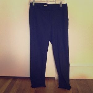 Perfect Black Lightweight Wool Work Pants